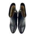 Jimmy Choo  85mm JC Logo Black Calf Leather Ankle Boots Size 37 Photo 5