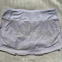 Lululemon Pace Rival Skirt in White size 6 Photo 2