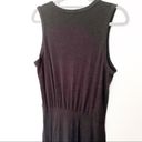 James Perse STANDARD  COTTON JERSEY MAXI DRESS IN DARK CHARCOAL GRAY XL Photo 5