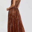 Mac Duggal Copper Embellished One Shoulder Gown 4 Photo 2