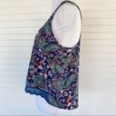 Bobeau Floral paisley colorful tank Size Medium Photo 3