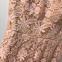 Bisou Bisou Blush Pink Lace dress size 8. Photo 7