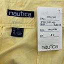 Nautica Vintage 80s  Shorts Butter Yellow Womens Cotton Deadstock Photo 2