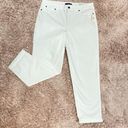 Talbots White Boyfriend Jeans Photo 0