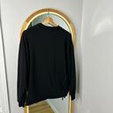 All Saints Able black side ruched crewneck pullover sweatshirt Photo 5