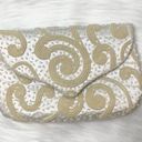 La Regale Vintage  Pearl Beaded Paisley Pattern Bag Clutch or Shoulder Bag Photo 7