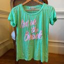 Wildfox  Green T-Shirt Photo 1