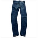 Twisted 6397 Jeans Womens 27 Blue Denim Dark Dirty  Seams Skinny High Rise Cotton Photo 1