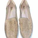 sbicca  vintage collection tan woven slip on loafers size 10 Photo 3