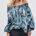 One Teaspoon Off The Shoulder Tie Dye Top NWOT Photo 3