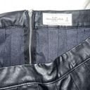 Abercrombie & Fitch Leather Pleated Skirt Photo 2