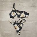 Agua Bendita 💕💕 Roma Moss Bikini Top + Egle Moss Bikini Bottoms ~ Floral L NWT Photo 13