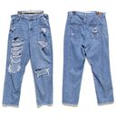 American Eagle AEO Women’s Ripped Highest Waist '90s Boyfriend Jean size 16 Photo 7