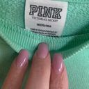 PINK - Victoria's Secret V PINK Victoria Secret Active Cropped Crewneck Sweatshirt  Photo 3