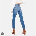 Rolla's NWT  Dusters Super High Rise Cigarette Tapered Leg Jeans in Medium Wash Photo 1