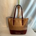 Brahmin  tote two tone very good used condition Photo 0