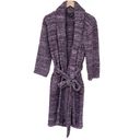 Barefoot Dreams  Robe Size 1 Heather Plum Purple Cozychic Photo 1