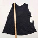 Balance Collection  Womens Size Large Solid Black Athletic Tank Top Photo 3