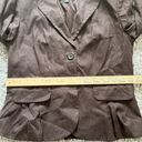 Banana Republic  Women’s Blazer Brown Size 8 Career Suit Business Casual Jacket Photo 5