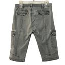 J Brand  Houlihan Bermuda Cargo Pocket Vintage Olive Denim Shorts 29 Photo 3