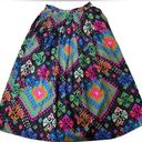 Rafaella  Vintage 90s Southwestern Western Tribal Native American Aztec Mid Skirt Photo 0