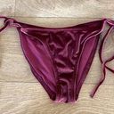 Topshop  - Velvet Bikini in Wine Red Photo 0