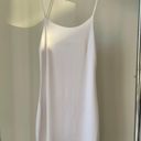 FashioNova White Satin Mini Dress  Photo 0