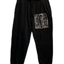 Justice Women's Poetic  Black Tupac Joggers Sweatpants Size Large GUC #7111 Photo 0