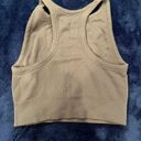 Old Navy Active Green Ribbed Tank Photo 1