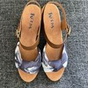 Kork-Ease NEW Korks Natalia Knot Sandal Blue Tie Dye Open Toe Cushioned Buckle Women’s 11 Photo 3