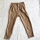 We The Free Faded Love Sandstorm Tan Linen Blend High-Rise Ankle Pants Photo 0