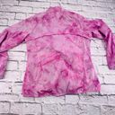 Adidas  Windbreaker Jacket Large Purple Tie Dye Full Zip Long‎ Sleeve Outdoor Photo 13