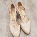 Salvatore Ferragamo  Beige Leather Heels Made in Italy Photo 1