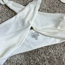 Tularosa  Nylon Halter Bikini Top NWT Cream White XS Photo 1