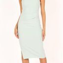 Petal and Pup  Nadene Mint Green One Shoulder Midi Dress 0 Photo 3