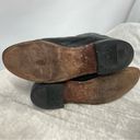 Justin Boots  Black leather Roper Size 6.5B vintage Photo 5