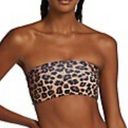 Good American 27.  Better Band Reversible Leopard Bandeau Bikini Top size 3 Photo 2