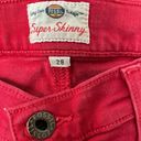 Fossil  red super skinny jeans Photo 1