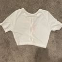 Beginning Boutique White Crop Top Photo 1