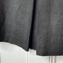 BCBGeneration  Black Textured Pleated A-Line Skater Skirt Women's Size 6 NEW Photo 2