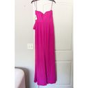 Dress the Population NWT  Kai Sweetheart Neckline Strapless Gown Fuchsia Photo 5