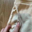 American Eagle Tan Waffle Knit Flare Pants Photo 2