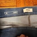 Sonoma  Good For Life Light Wash Capri Jeans Size 16 Photo 7