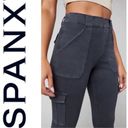 Spanx  stretch twill ankle cargo pant and washed black C17 Photo 1