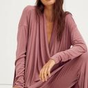 Free People  Romy Lounge Set In Mauve NWOT Photo 2