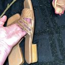 Sesto Meucci Tan 100% Italian Leather Size 8 Sandals Photo 13