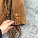 The Row Vintage G Leather Jacket Womens Size S Fringe Cowgirl Western Blazer Wacky Photo 13