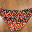 Luli Fama Lili Fama colorful matching bikini with gold rings size S Photo 1