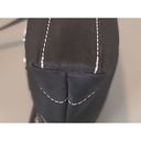 Stone Mountain  Crossbody Black Handbag Purse 9.5” X 6.5” Nylon Nice Photo 4