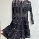 Alexis  lace black fit and flare mini dress size XS new with tags Photo 4